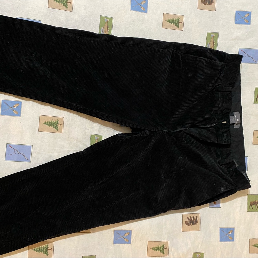 Black Corduroy H&M Pants
